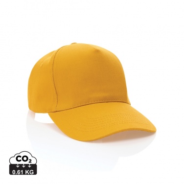 Logotrade promotional product image of: Impact 5panel 280gr Recycled cotton cap with AWARE™ tracer