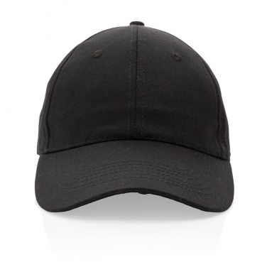 Logotrade promotional giveaway image of: Impact 6 panel 190gr Recycled cotton cap with AWARE™ tracer