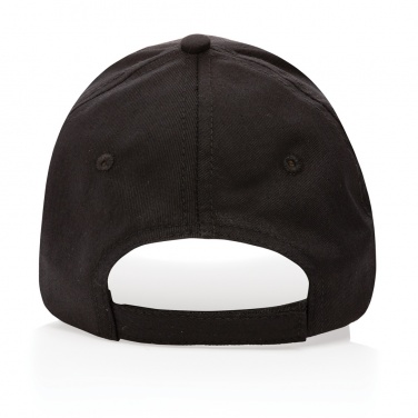 Logo trade corporate gift photo of: Impact 6 panel 190gr Recycled cotton cap with AWARE™ tracer
