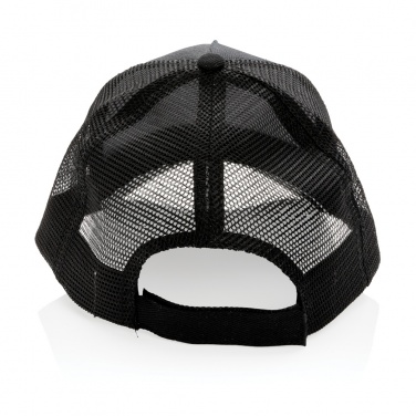 Logo trade promotional products picture of: Impact AWARE™ Brushed rcotton 5 panel trucker cap 190gr
