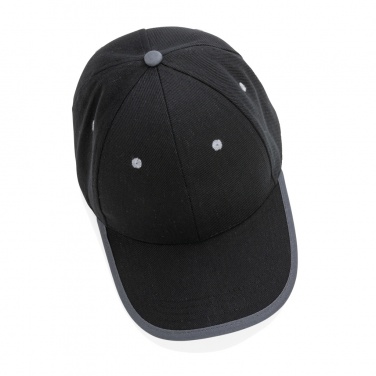 Logo trade promotional product photo of: Impact AWARE™ Brushed rcotton 6 panel contrast cap 280gr