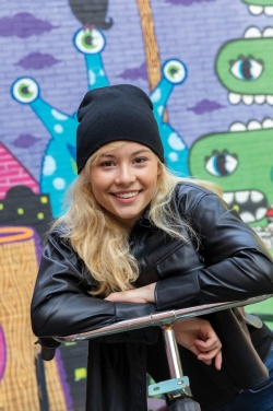 Logotrade promotional gift image of: Impact AWARE™ classic beanie with Polylana®