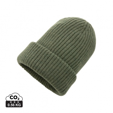 Logotrade promotional gift picture of: Impact AWARE™  Polylana® double knitted beanie