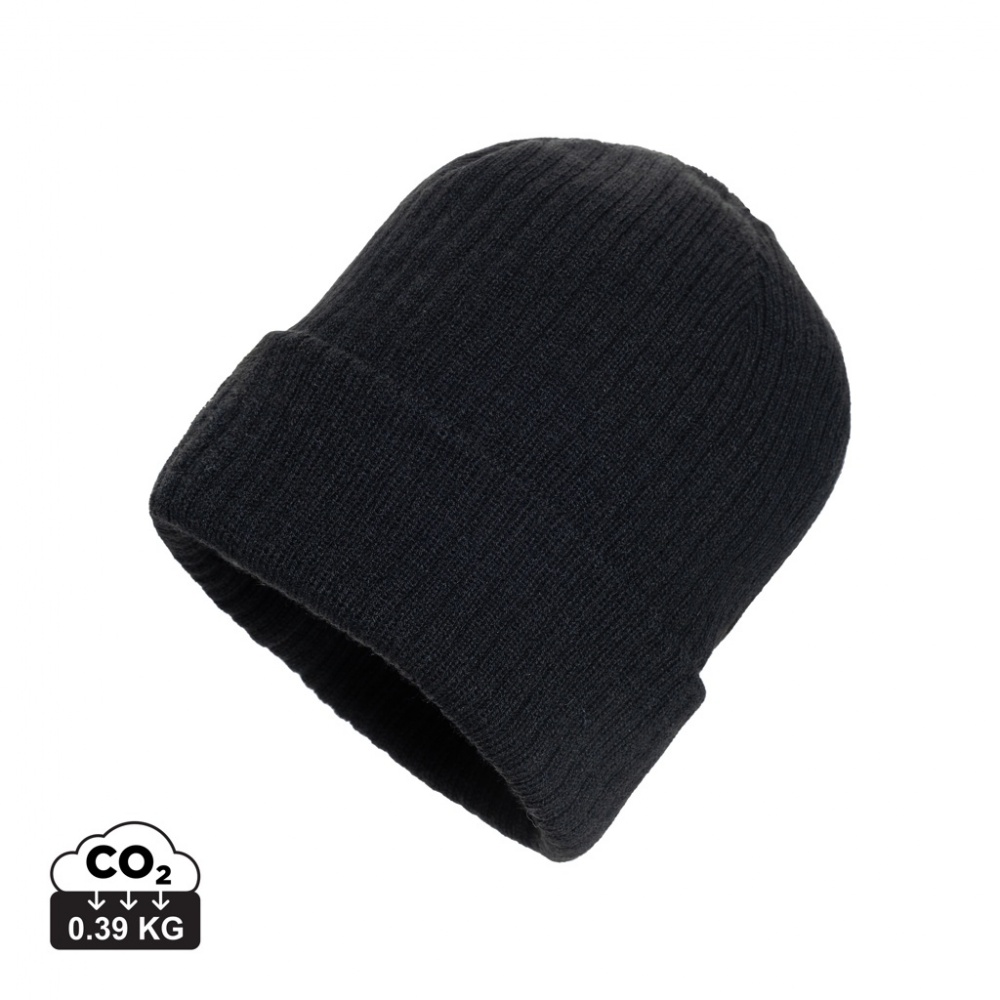 Logo trade promotional merchandise image of: Pryor AWARE™ Polylana® beanie with cuff