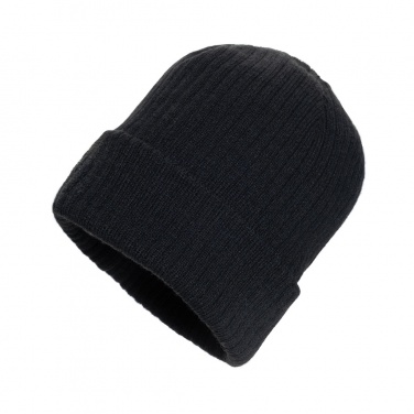Logo trade promotional product photo of: Pryor AWARE™ Polylana® beanie with cuff