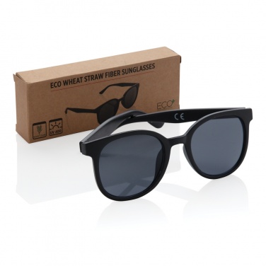 Logo trade business gifts image of: Wheat straw fibre sunglasses