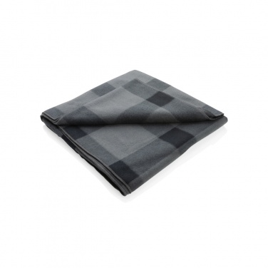 Logotrade corporate gift picture of: Soft plaid fleece blanket