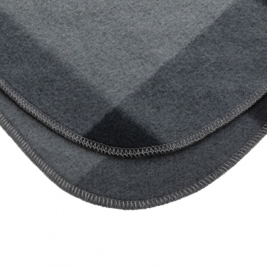 Logo trade promotional gifts picture of: Soft plaid fleece blanket