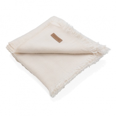 Logotrade business gifts photo of: Ukiyo Aware™ Polylana® woven blanket 130x150cm