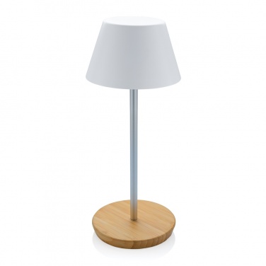 Logotrade business gifts photo of: Pure Glow RCS usb-rechargeable recycled plastic table lamp