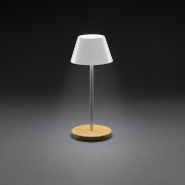 Logotrade promotional giveaways photo of: Pure Glow RCS usb-rechargeable recycled plastic table lamp