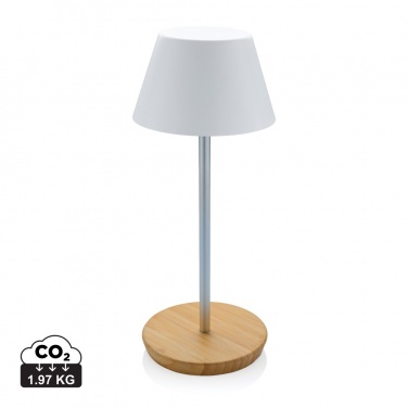 Logotrade promotional products photo of: Pure Glow RCS usb-rechargeable recycled plastic table lamp
