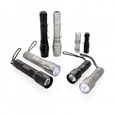 Logo trade promotional merchandise picture of: 3W pocket CREE torch