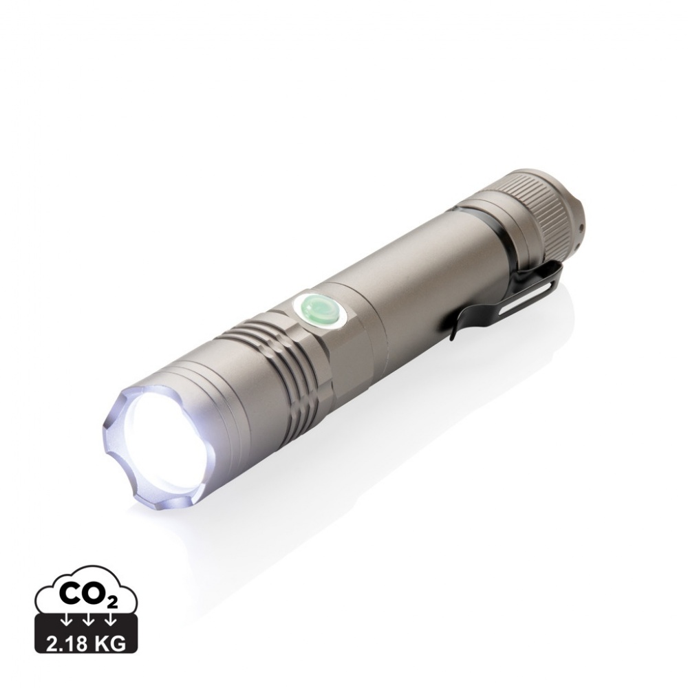Logotrade business gift image of: Rechargeable 3W flashlight
