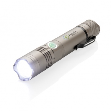 Logotrade promotional products photo of: Rechargeable 3W flashlight