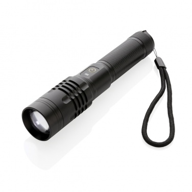 Logo trade business gifts image of: Gear X USB re-chargeable torch