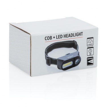 Logo trade promotional gifts picture of: COB and LED headlight