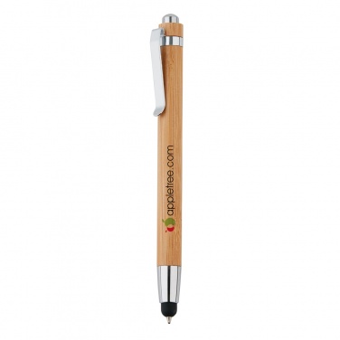 Logotrade promotional merchandise image of: Bamboo stylus pen