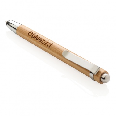 Logotrade promotional products photo of: Bamboo stylus pen