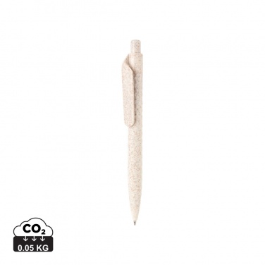 Logo trade promotional gifts image of: Wheat straw pen