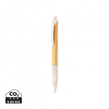 Logotrade promotional gift picture of: Bamboo & wheat straw pen
