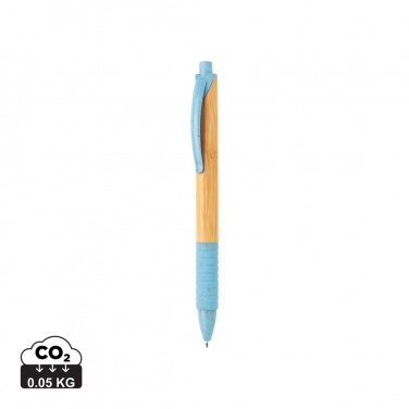 Logo trade promotional gifts picture of: Bamboo & wheat straw pen