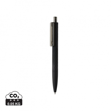 Logo trade business gifts image of: X3 black smooth touch pen