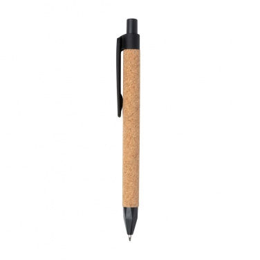 Logo trade promotional merchandise picture of: Write wheatstraw and cork pen