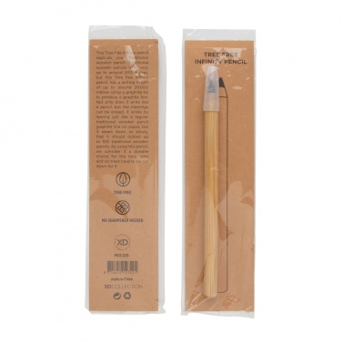 Logo trade advertising products image of: Tree free infinity pencil