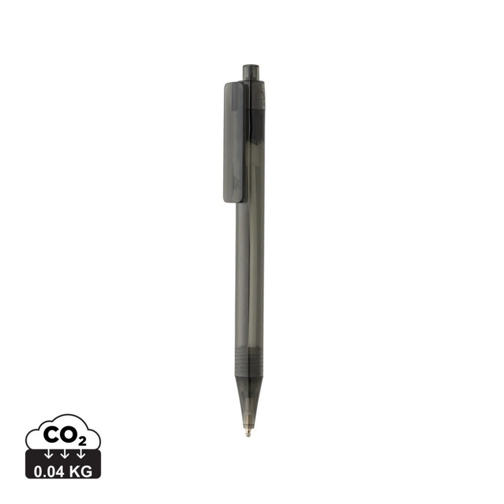 Logotrade advertising product image of: GRS RPET X8 transparent pen