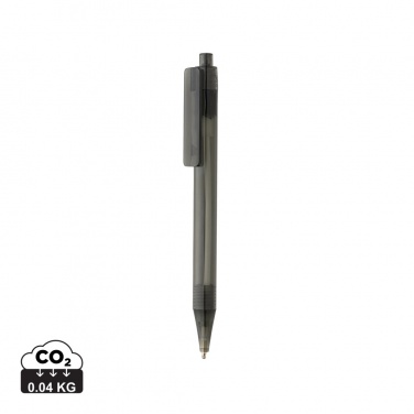 Logo trade promotional item photo of: GRS RPET X8 transparent pen
