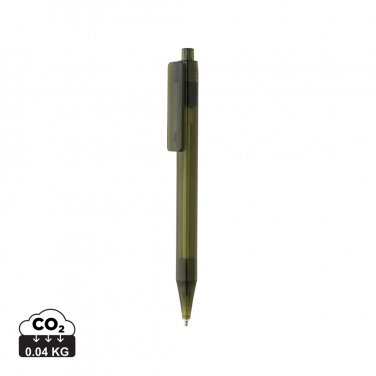 Logotrade corporate gifts photo of: GRS RPET X8 transparent pen