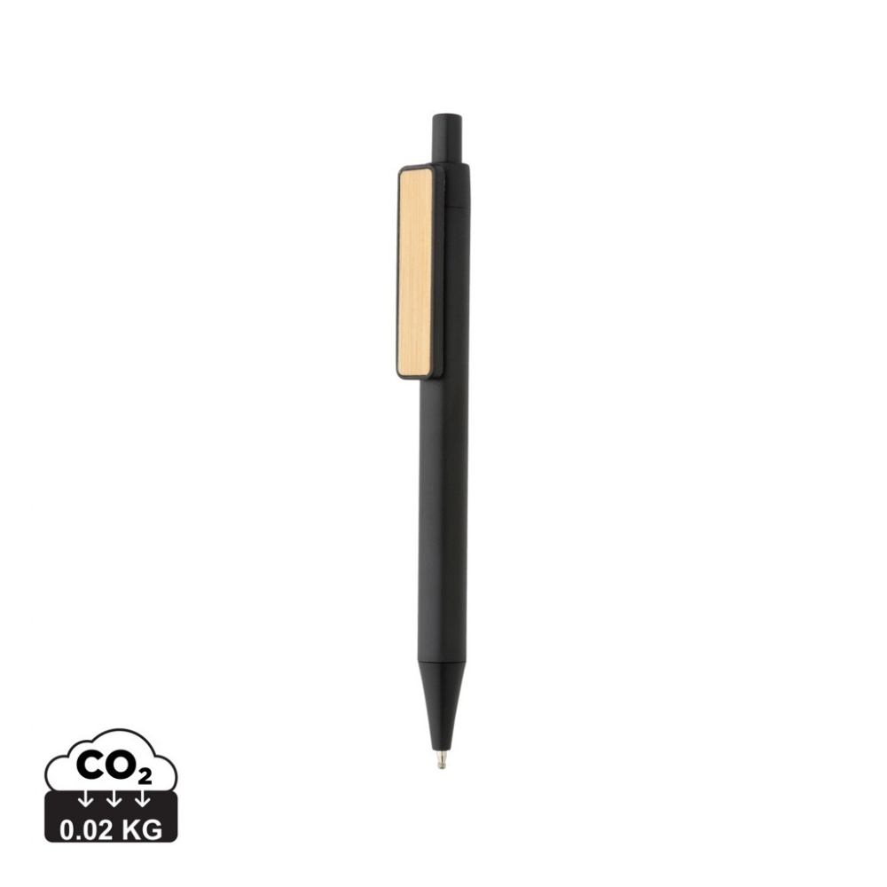 Logotrade promotional product picture of: GRS RABS pen with bamboo clip