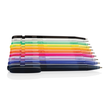 Logo trade promotional products picture of: Devin GRS certified RABS pen transparent