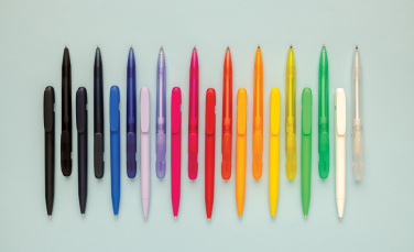 Logotrade promotional gift image of: Devin GRS certified RABS pen transparent