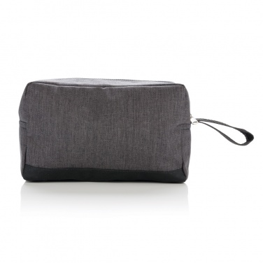 Logo trade advertising products picture of: Classic two tone toiletry bag