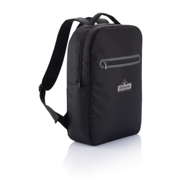 Logo trade business gifts image of: London laptop backpack PVC free