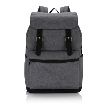 Logo trade promotional products image of: Laptop backpack with magnetic buckle straps