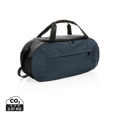 Logo trade promotional items picture of: Impact AWARE™ RPET modern sports duffel