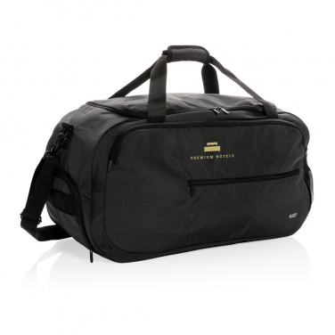 Logotrade business gifts photo of: Swiss Peak AWARE™ RPET sports duffel bag