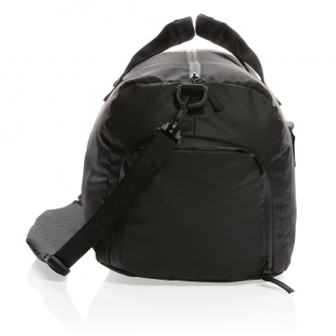 Logotrade promotional giveaway picture of: Fashion black weekend bag PVC free