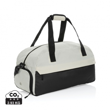 Logo trade promotional gifts image of: Kazu AWARE™ RPET basic weekend duffel