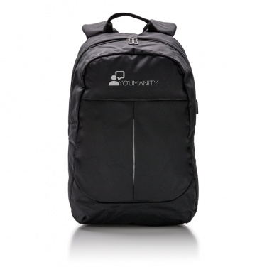 Logo trade promotional items picture of: Power USB laptop backpack