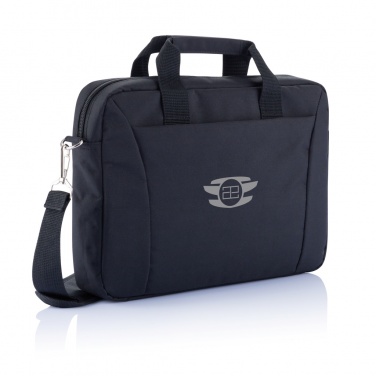 Logo trade business gifts image of: 15.4” exhibition laptop bag PVC free