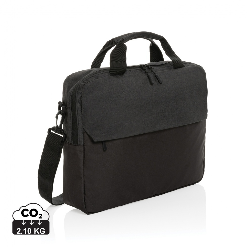 Logo trade business gifts image of: Kazu AWARE™ RPET basic 15.6 inch laptop bag