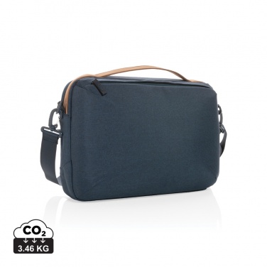 Logo trade promotional gift photo of: Impact AWARE™ 300D two tone deluxe 15.6" laptop bag