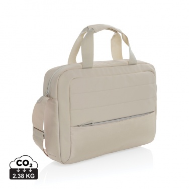Logo trade corporate gift photo of: Armond AWARE™ RPET 15.6 inch laptop bag