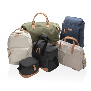 Logotrade advertising products photo of: Impact AWARE™ 16 oz. recycled canvas backpack