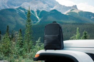 Logo trade corporate gift photo of: Impact AWARE™ RPET Basic 15.6" laptop backpack