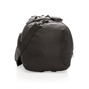 Logo trade promotional products image of: Swiss Peak RFID sports duffel & backpack